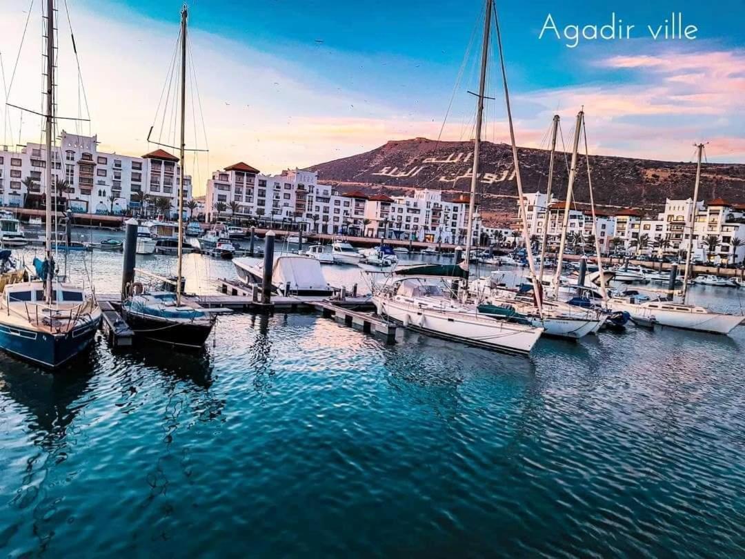 Appartement Deluxe Avec Piscine Privee Agadir Bagian luar foto